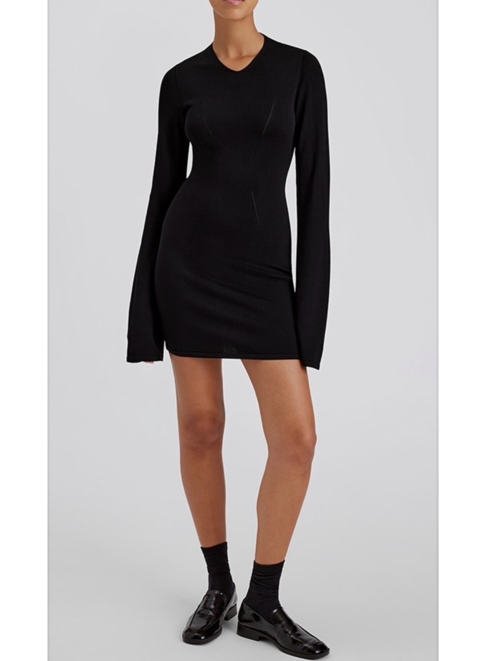 Solid & Striped Narcia Dress in Black.